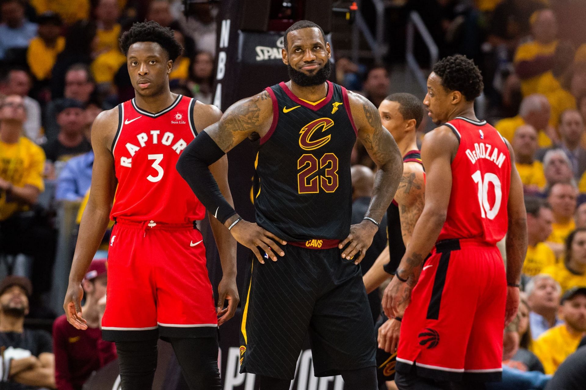 DeMar DeRozan talks about LeBron James and &quot;LeBronto&quot;