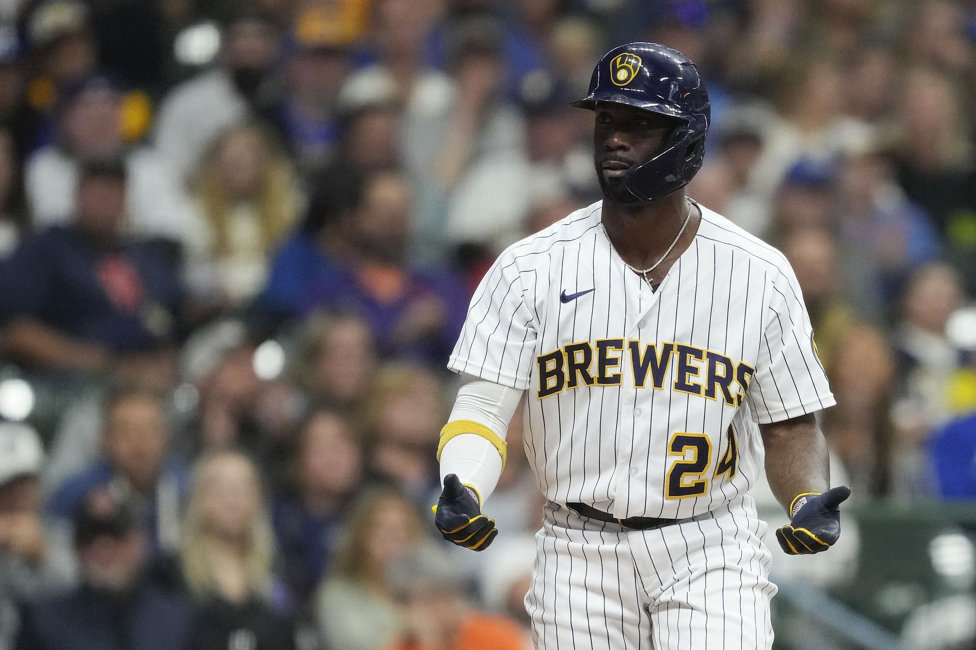 Andrew McCutchen played for both the Giants and Brewers