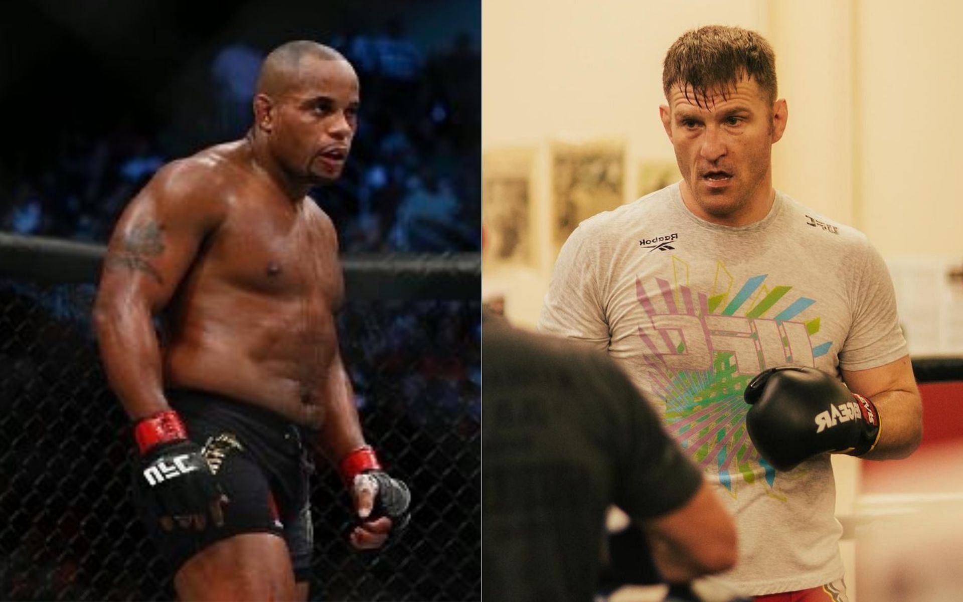 Daniel Cormier (left) and Stipe Miocic (right) [Image credits: @dc_mma and @stipemiocic on Instagram]