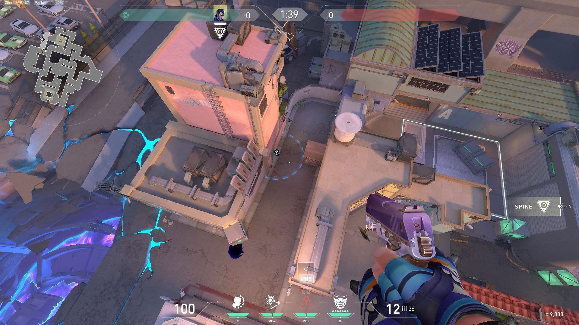 B Main to A Alley Gatecrash location (Image via Riot Games)