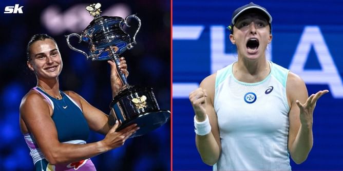 Aryna Sabalenka: "After winning the Australian Open, I was thinking probably I have a chance to put Iga Swiatek under pressure"