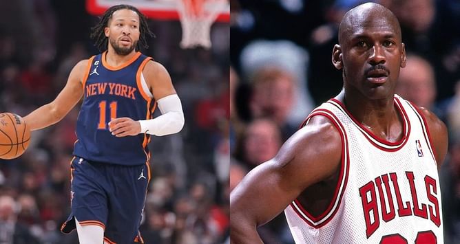 "No, you'll ruin the jersey" - NBA analyst reveals Michael Jordan got embarrassed by 5-year-old Jalen Brunson in front of Knicks legend