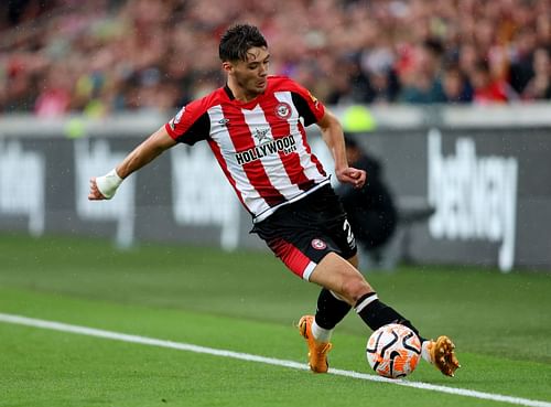 Aaron Hickey has been impressive with Brentford