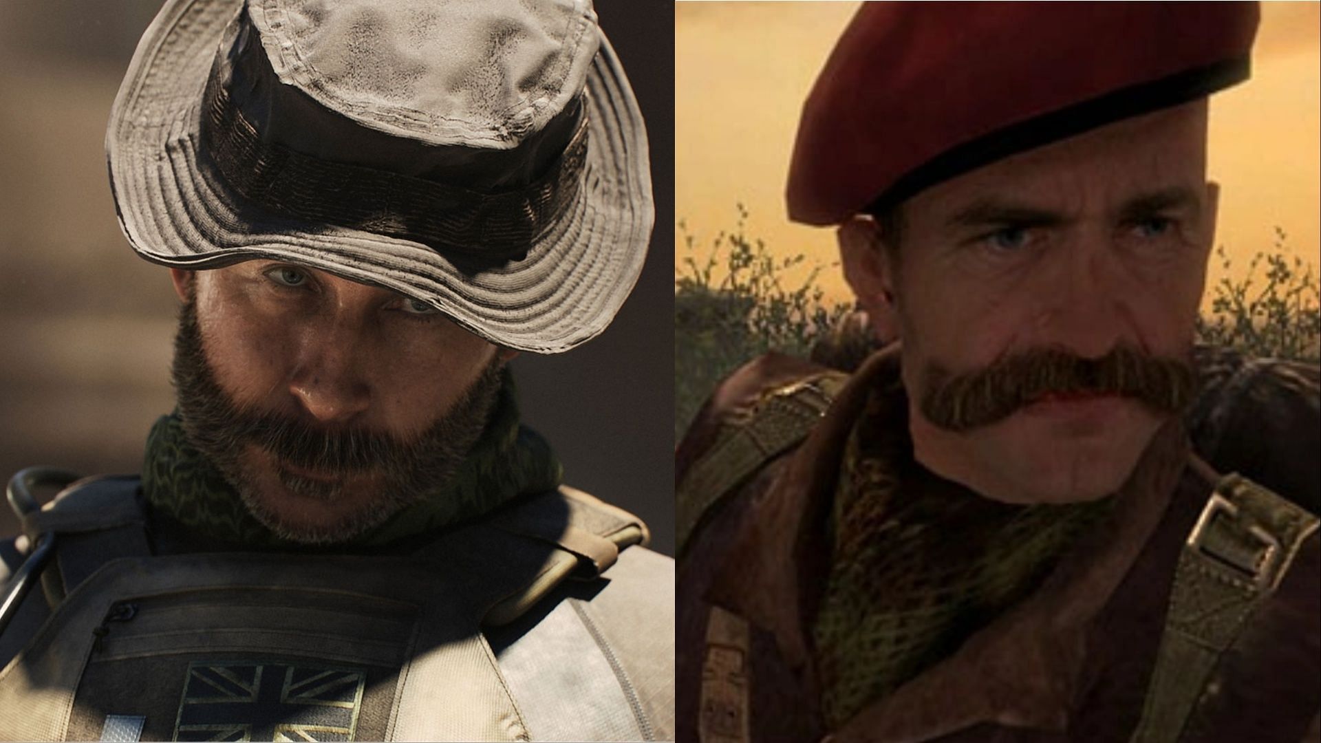 Classic Price and MW Captain Price