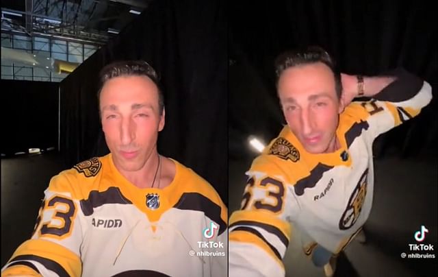 I might have a crush on Brad Marchand now": Fans react to Boston Bruins  wingers take on latest TikTok trend