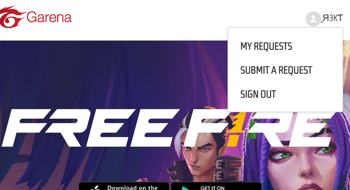 free fire id unban form copy and paste