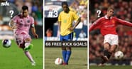 6 players who have scored the most free-kick goals in history