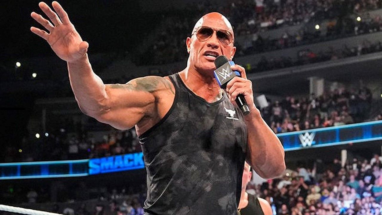 The Rock showed up on SmackDown a couple of weeks ago
