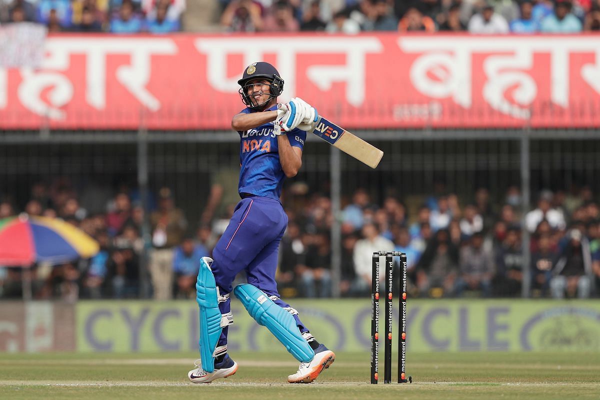 Shubman Gill in action (Image Courtesy: ICC Cricket)
