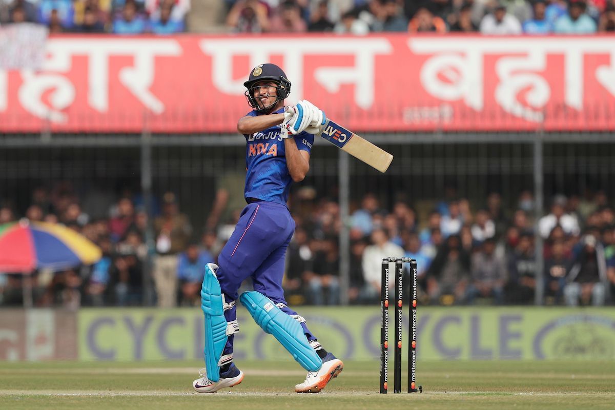 Shubman Gill in action (Image Courtesy: ICC Cricket)