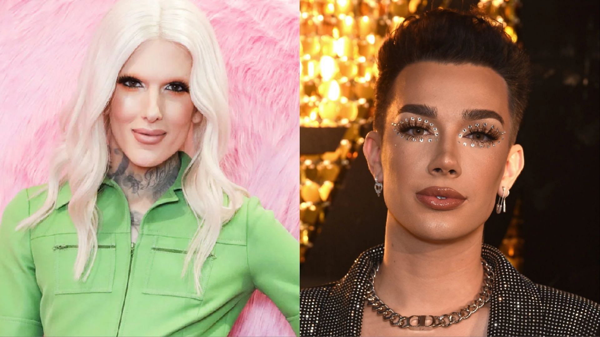 Jeffree Star and James Charles. (Photos via Getty Images)
