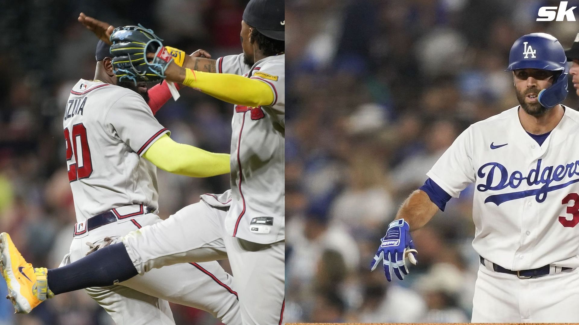 Braves beat Dodgers 8-7 in matchup between two best teams in