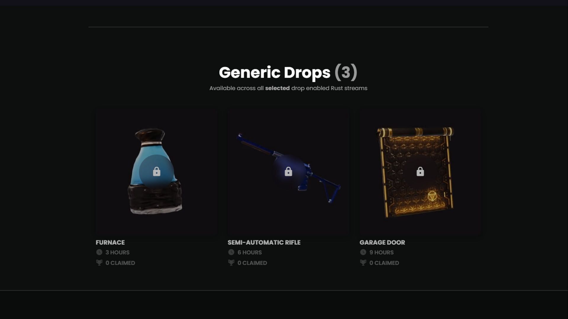 Generic Drops in the 23rd Round of Twitch Drops (Image via Facepunch Studios)