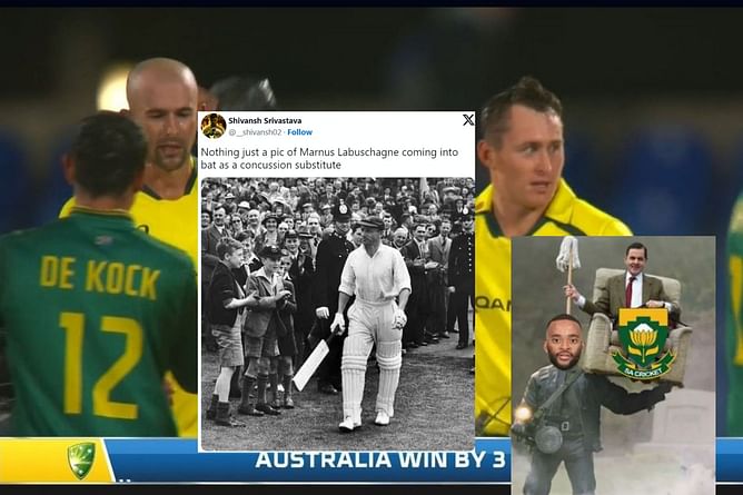 "Abhi hum zinda hai"- Top 10 funny memes as Australia beat South Africa by three wickets in 1st ODI