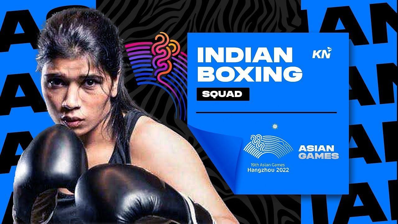 Indian Boxing Squad Asian Games 2023