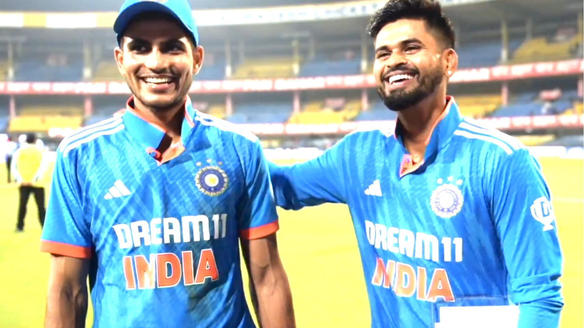 Shubman Gill (L) &amp; Shreyas Iyer (P.C.:BCCI)