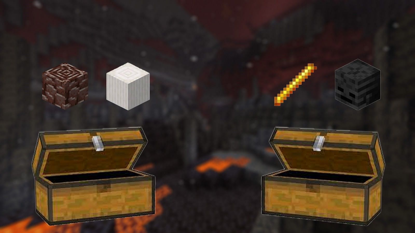 Players can find a plethora of resources in the Nether (Image via Mojang)