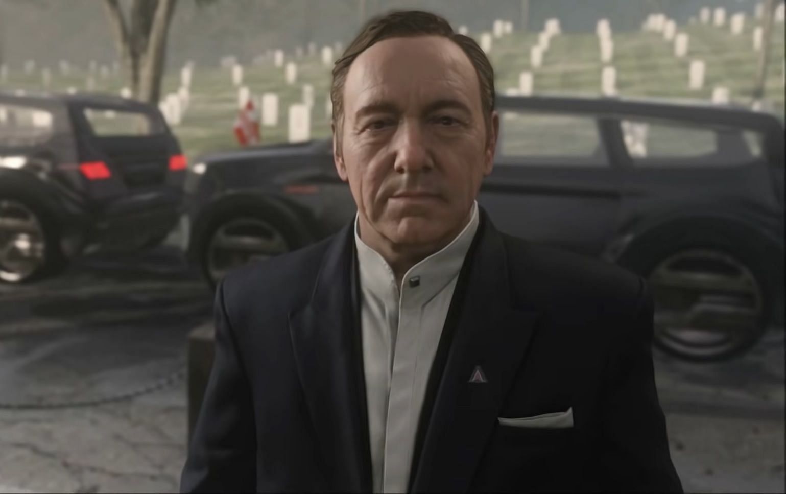 Who is the famous actor in Call of Duty: Advanced Warfare?