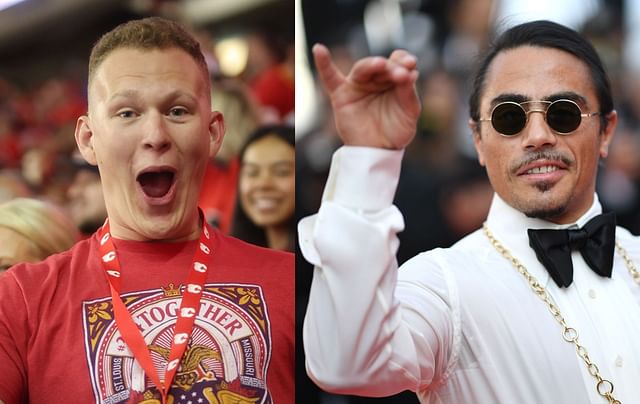 Brady Tkachuk is a fan of, now closed, Salt Bae