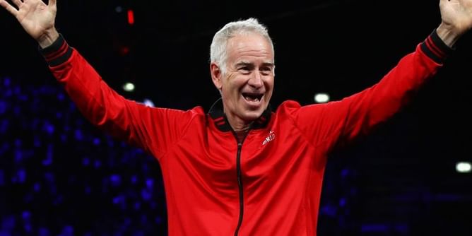 "I always feel that desire, in a way, but then I go look in a mirror" - John McEnroe jokes about his potential return to tennis again