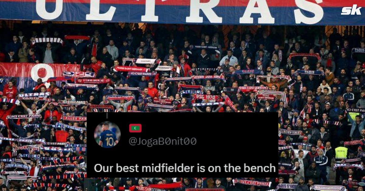 PSG fans react to their starting XI for Nice