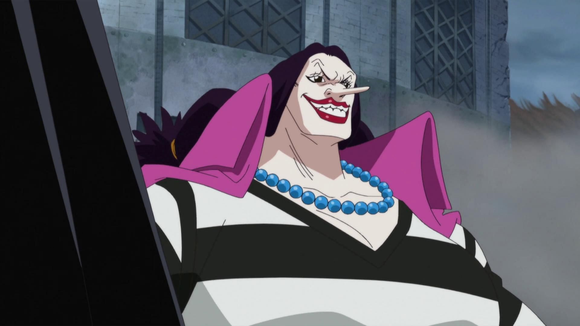 A detail in One Piece 1093 prompted many fans into assuming that Devon is already using her shapeshifting abilities on Egghead (Image via Toei Animation, One Piece)