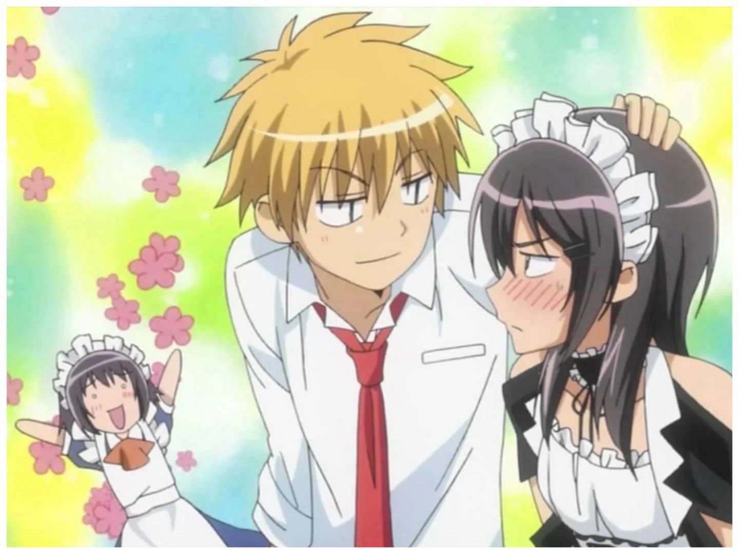 Kaichou wa Maid-sama, also known as Maid-sama or The Class President, is a 26-episode Japanese anime series. (Image via J.C.Staff)