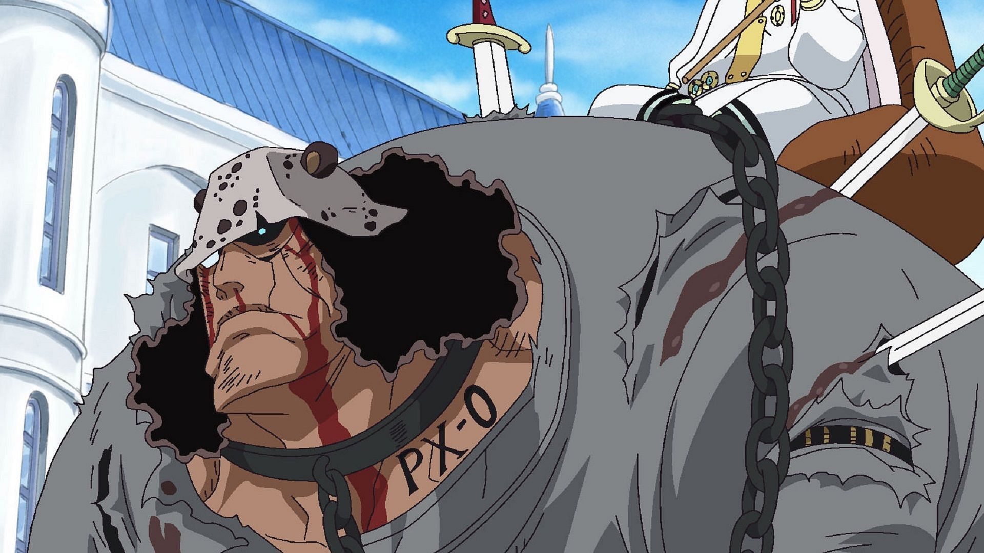 Kuma allowed the World Government to turn him into a slave (Image via Toei Animation, One Piece)