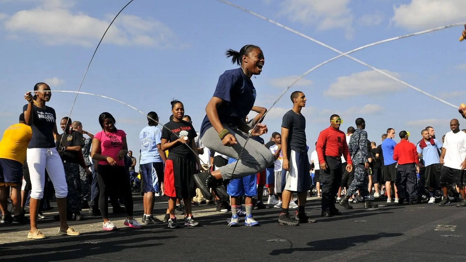 DD jump rope (Image via Getty Images)