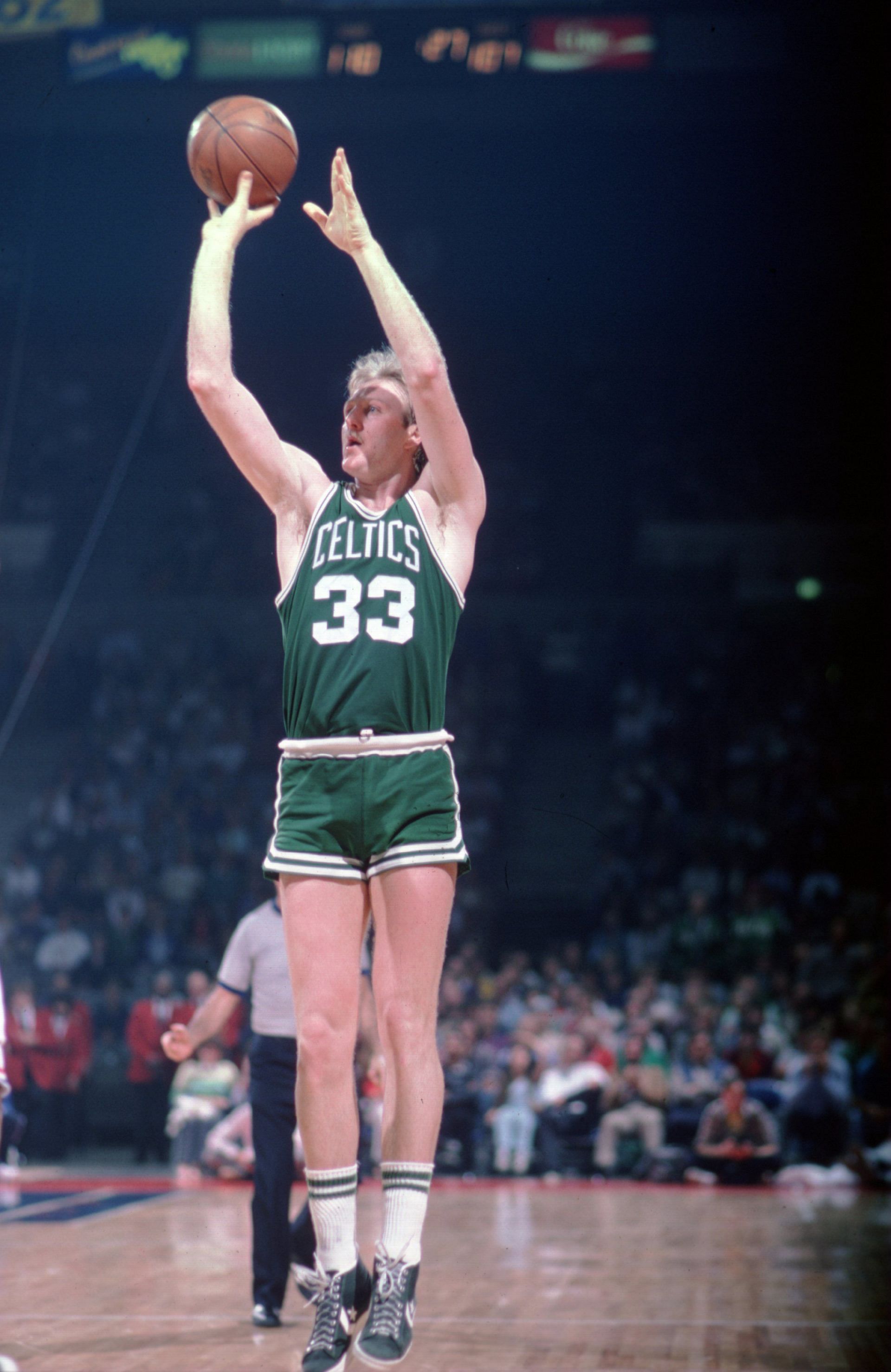 Larry Bird for the Celtics