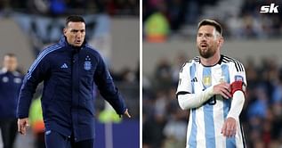 “Otherwise I wouldn’t take him off” – Argentina coach Lionel Scaloni explains decision to substitute Lionel Messi after goal in win over Ecuador