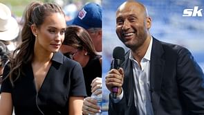 Derek Jeter humors how Hannah refused to leave youngest Kaius behind for their trip to Cooperstown