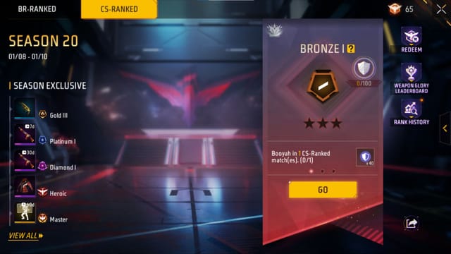 Free Fire Clash Squad Ranked Season 21 start date, leaks, and more