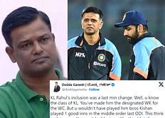 "This think tank is crazy"- Dodda Ganesh slams Team India management for lack of consistency in selection of playing XI
