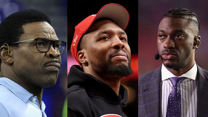 Robert Griffin III, Cowboys legend Michael Irvin react to Blazers trading Damian Lillard to Milwaukee instead of Miami - “That’s dirty work”