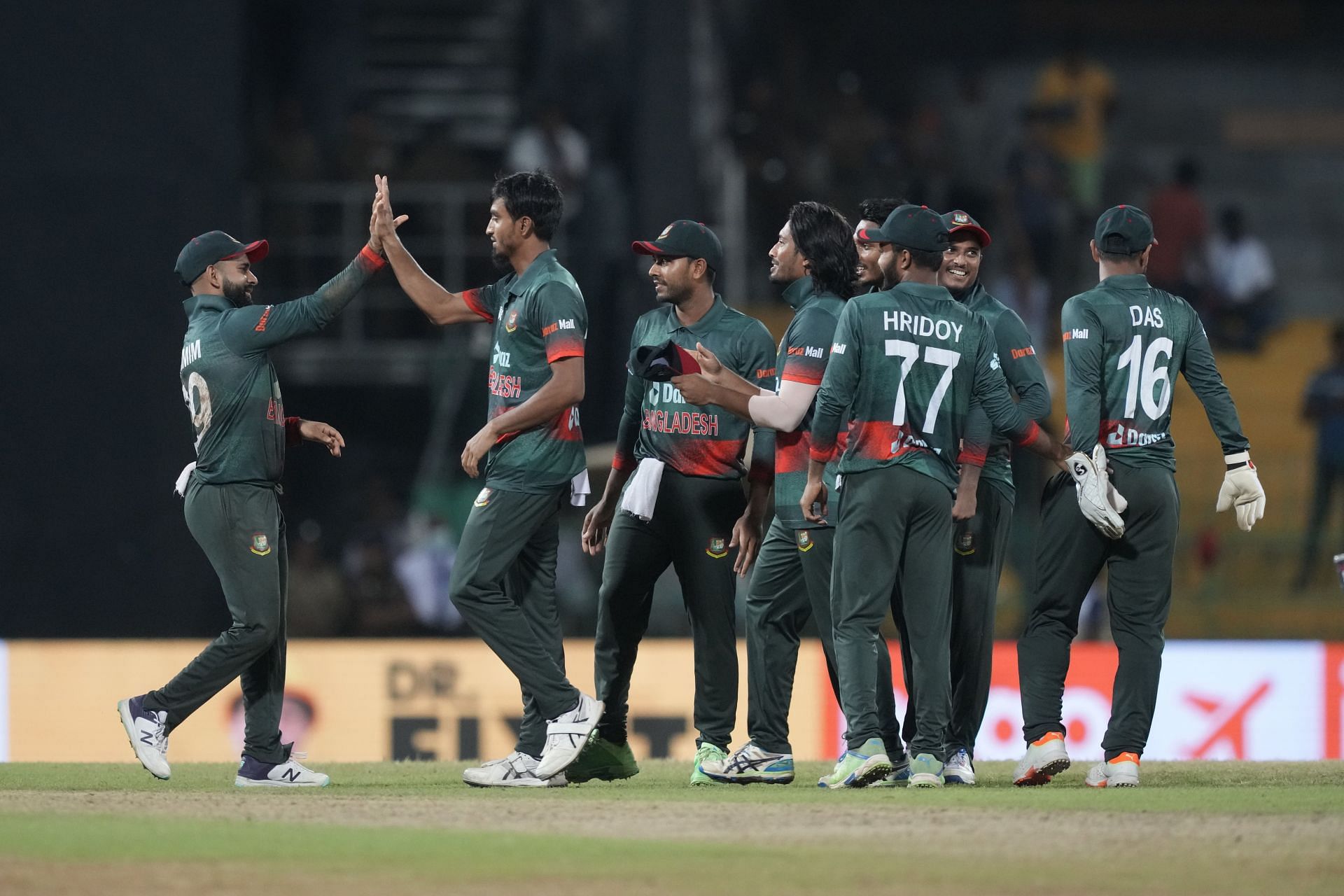 Bangladesh cricket team during the Asia Cup. (Pic: AP)