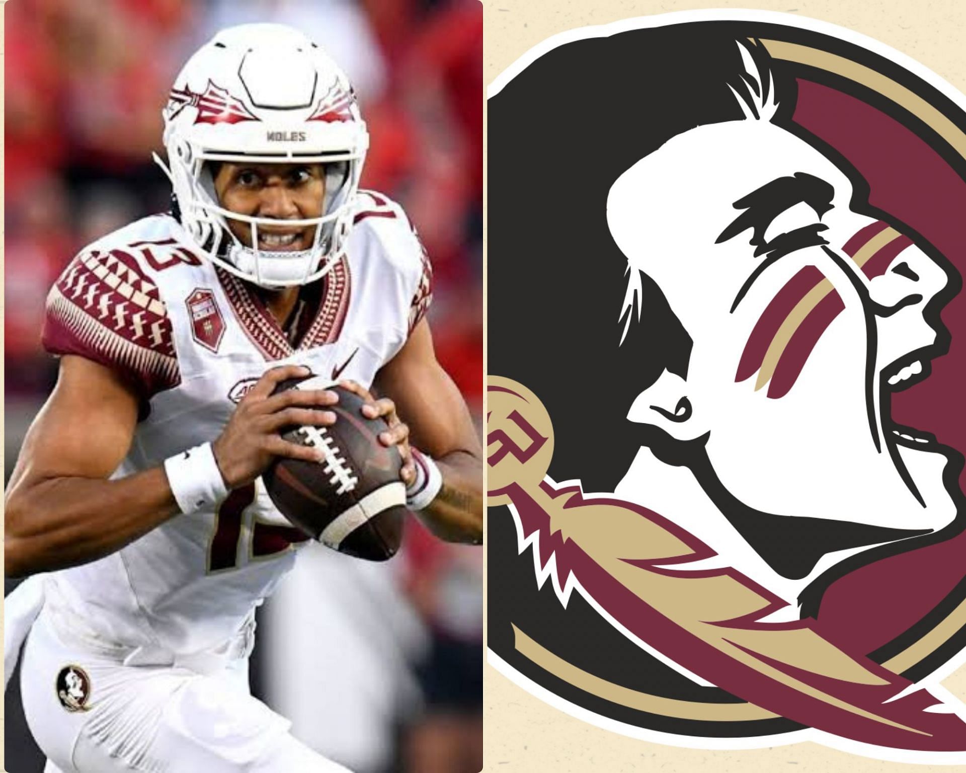 Florida State quarterback, Jordan Travis 