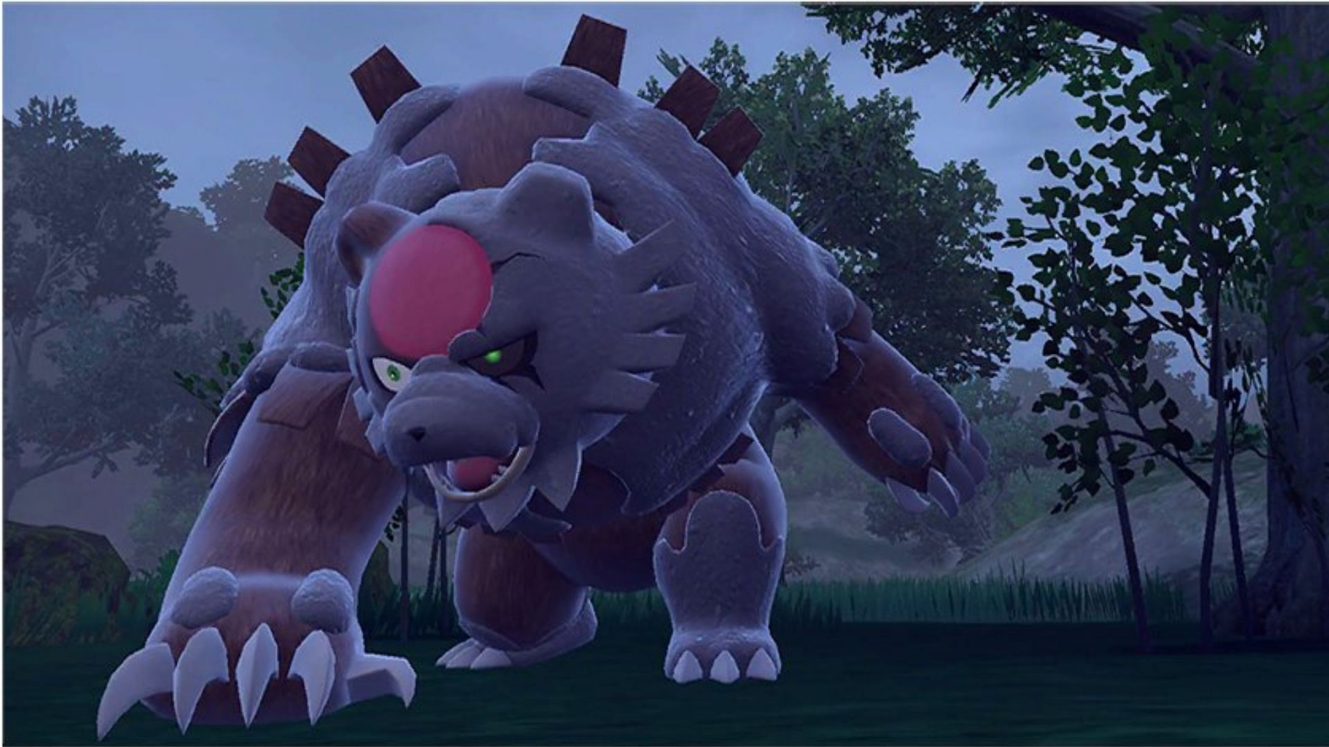 The menacing Bloodmoon Ursaluna (Image via The Pokemon Company)