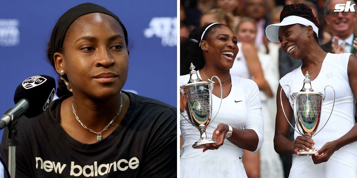 Coco Gauff claimed that the Williams sisters