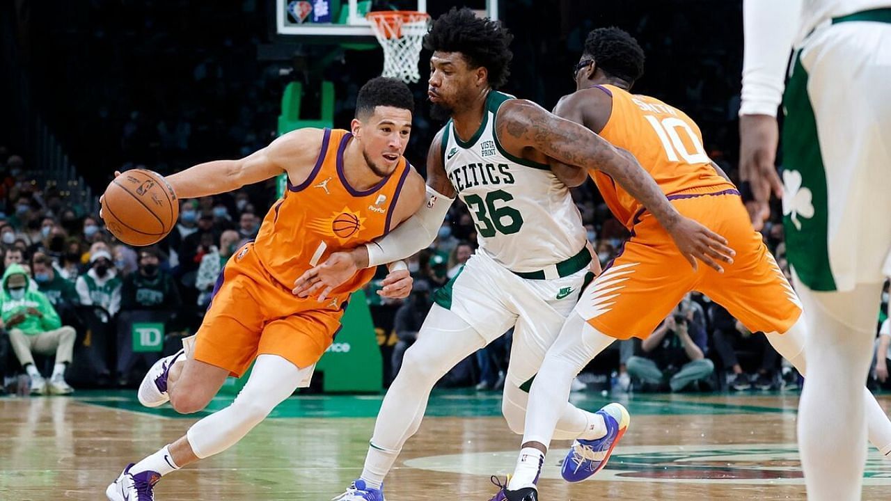 Devin Booker erupted for a career-high 70 points against the Boston Celtics in 2017.