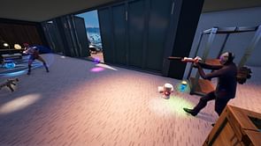 Fortnite: Land at Relentless Retreat or Sanguine Suites and reach top 20 players remaining