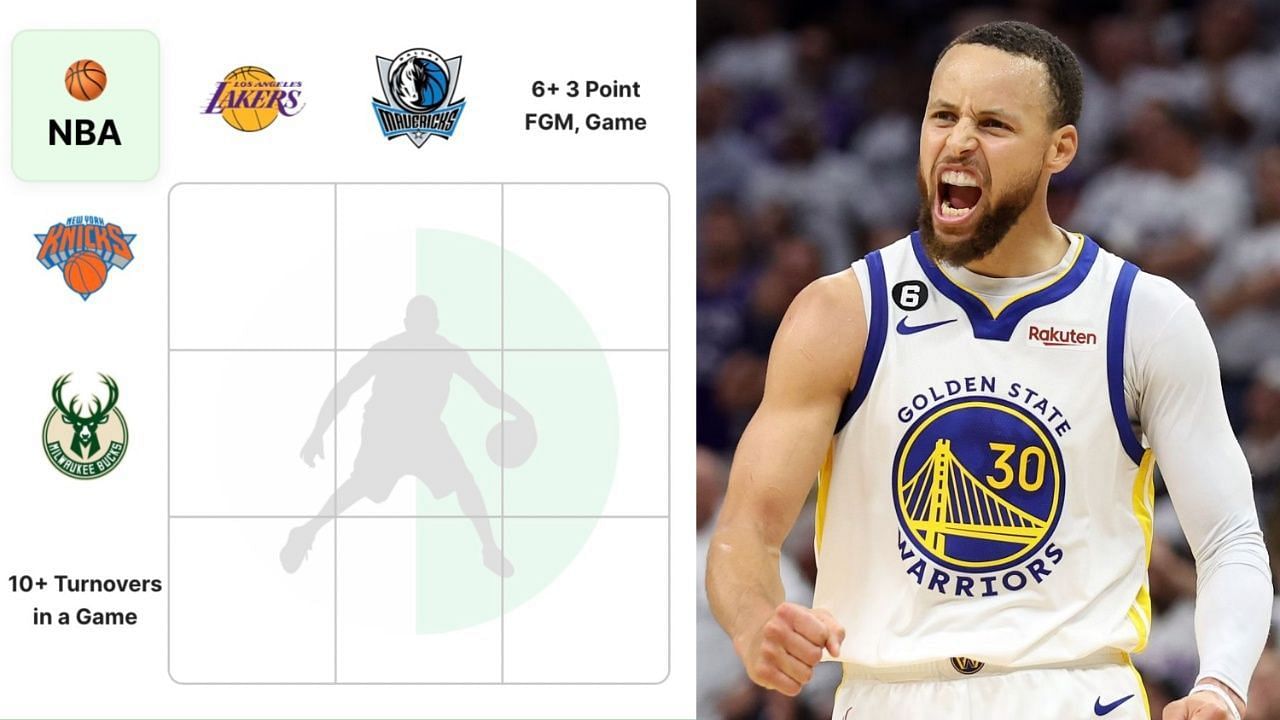 NBA Crossover Grid (September 11) and Steph Curry