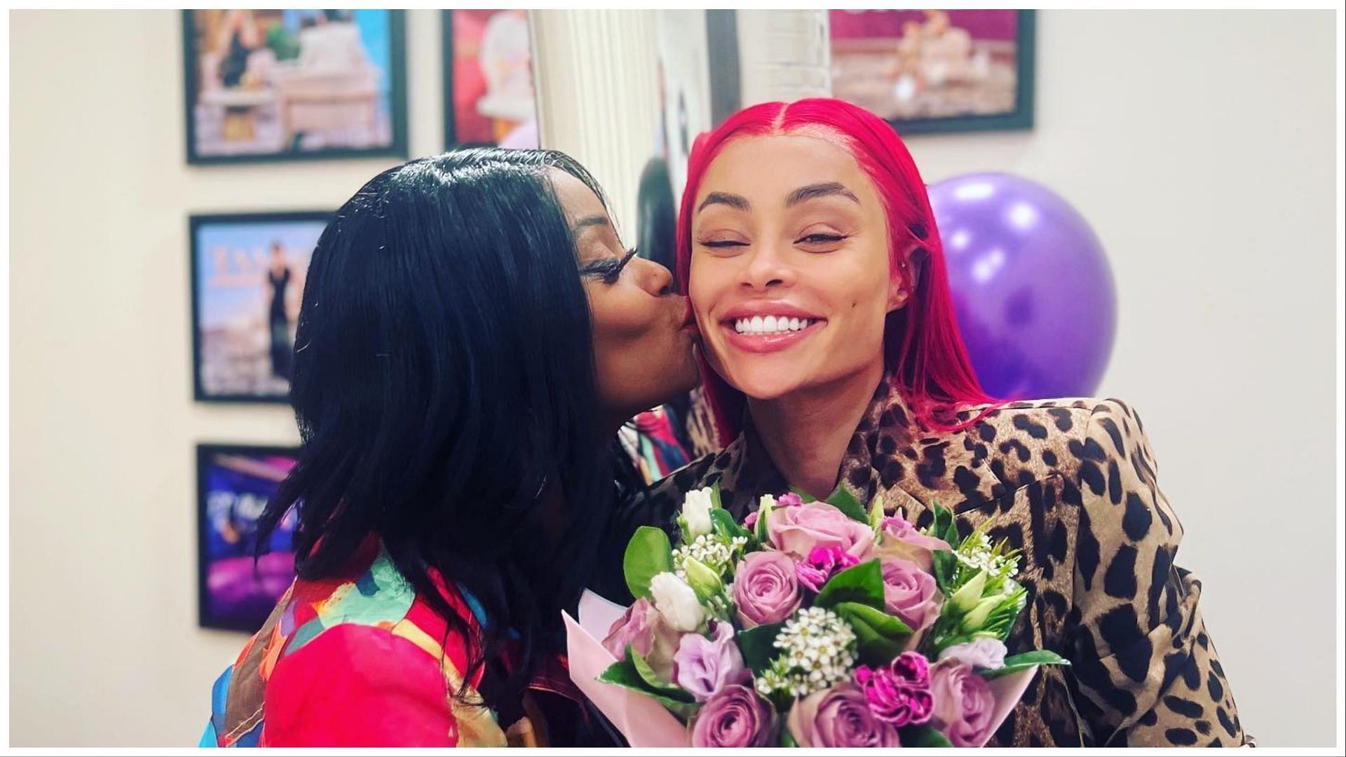 Blac Chyna celebrates 1 year of sobriety with Tokyo Toni (Image via Instagram/@blacchyna)