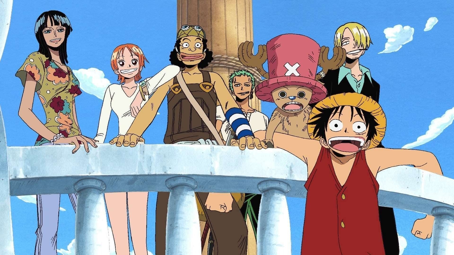 Oprus one piece. One piece 1999. Ван Пис 1999. One piece сериал. Шестерки Ван Пис.