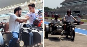 [Watch] Suresh Raina enjoys a ride with 6-time world champion Marc Marquez as India braces for first-ever MotoGP