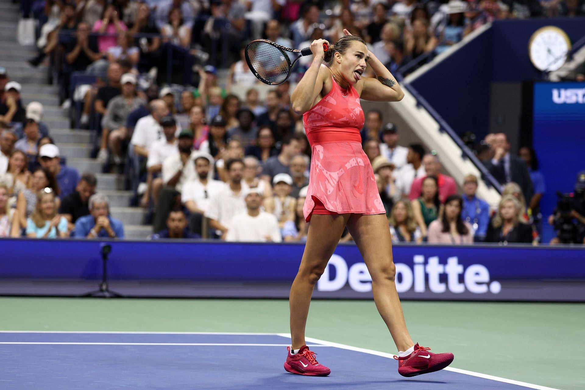 Aryna Sabalenka during the US Open final