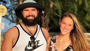 Jason Kelce and wife Kylie get candid on filming 'Kelce' documentary - "Was easy to just be as authentic as possible"