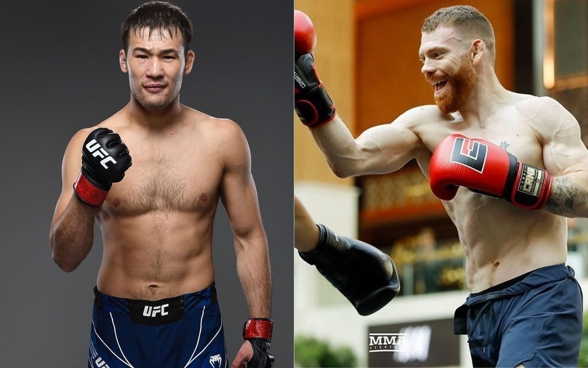 Shavkat Rakhmonov (left) Paul Felder (right) [Image courtesy @shavkatrakhmonov94 @felderpaul on Instagram]