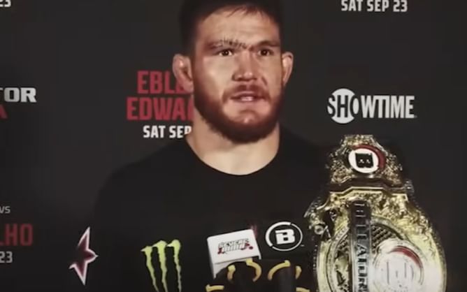 "My emotions were high" - Johnny Eblen reveals what he told Leon Edwards after beating his brother to defend Bellator title