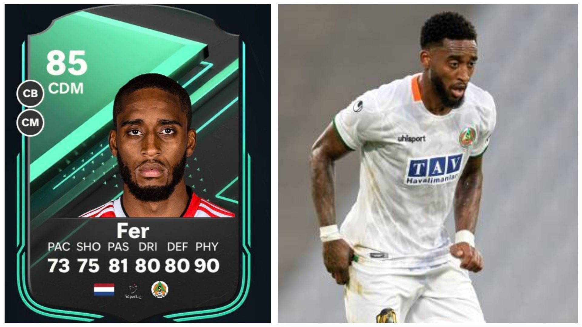 The Leroy Fer SBC is now live (Images via EA Sports and Getty Images)